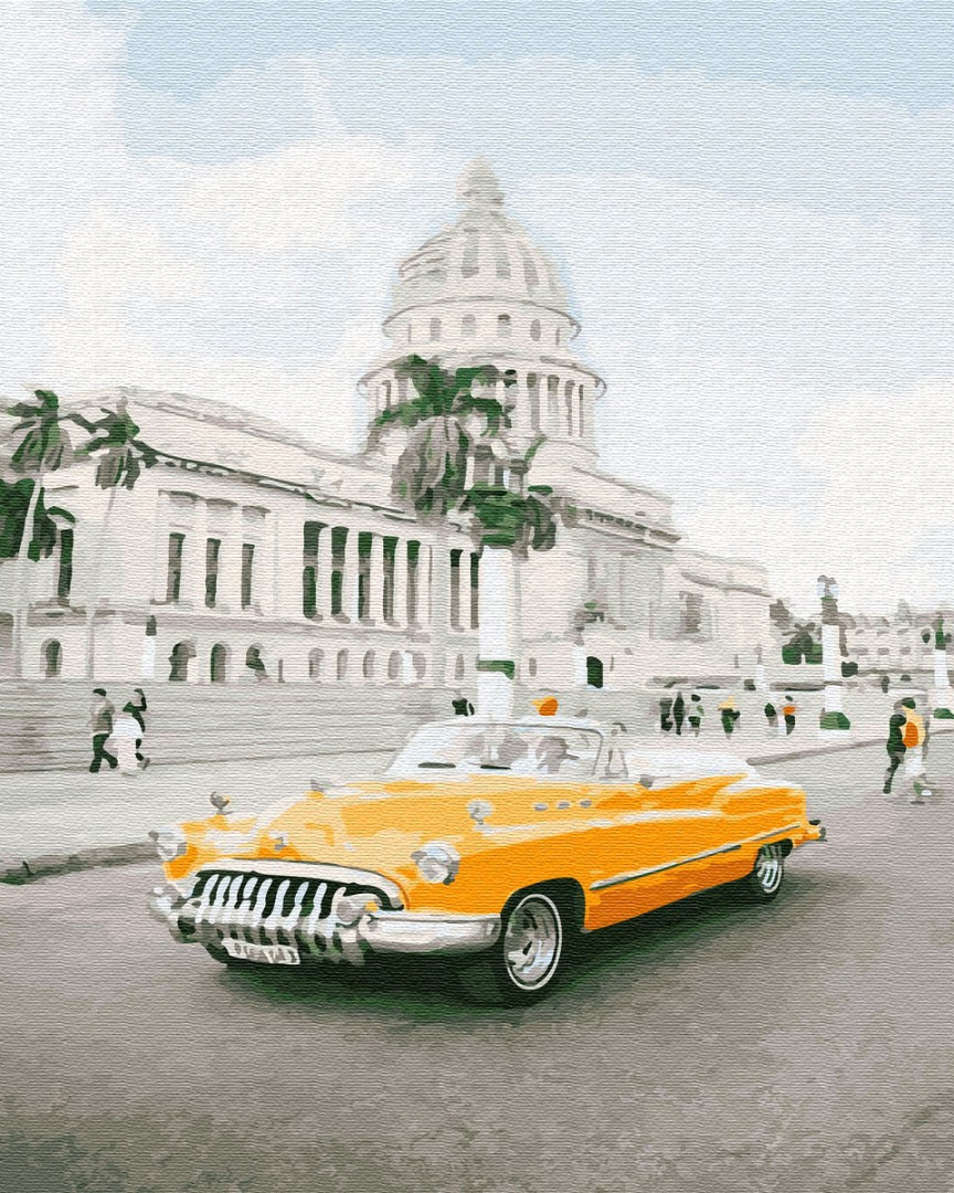 Картина по номерам BrushMe Кубинское ретро 40х50см GX28889