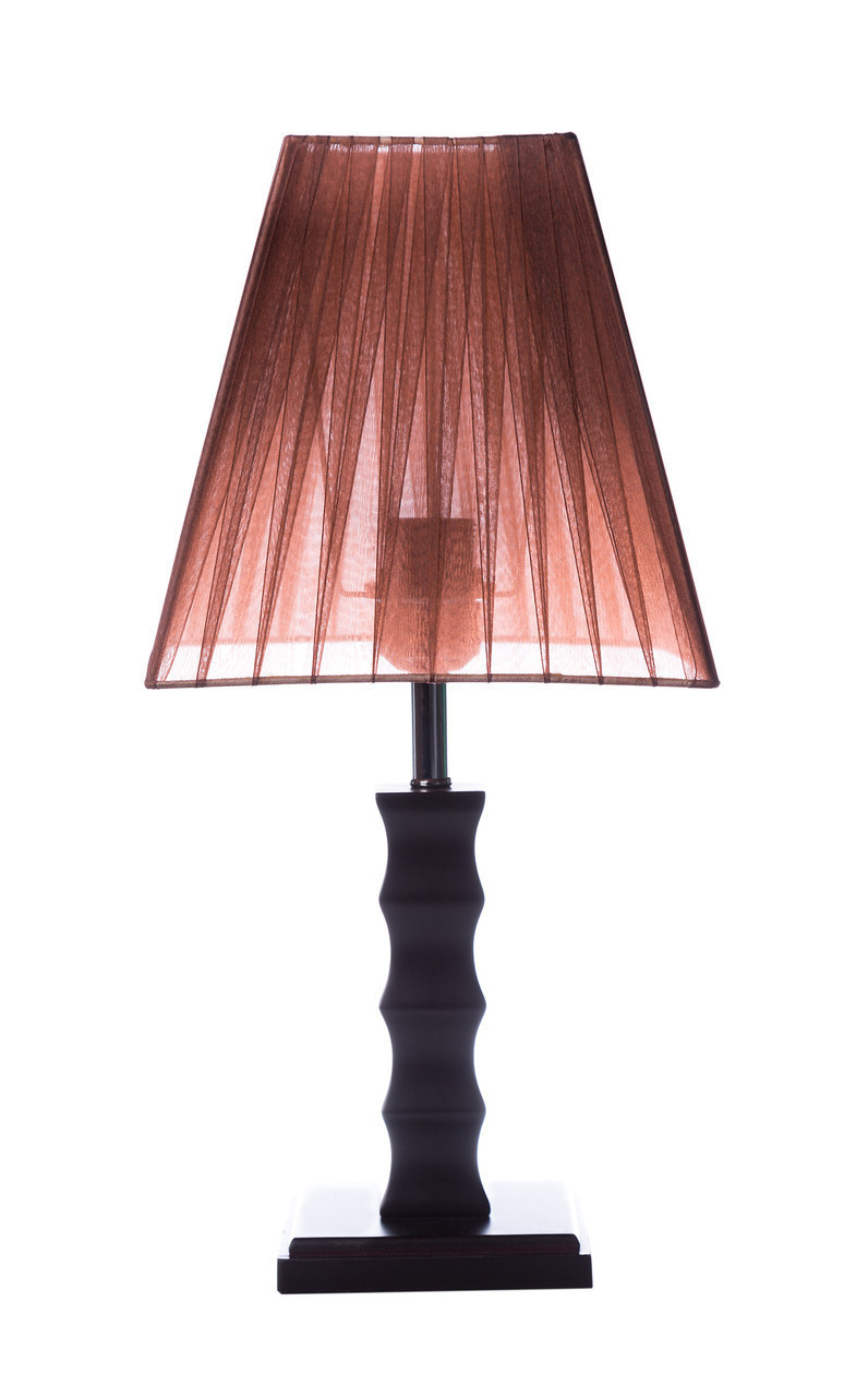 Лампа настольная с абажуром Sunlight ST1328 Коричневый (7032)
