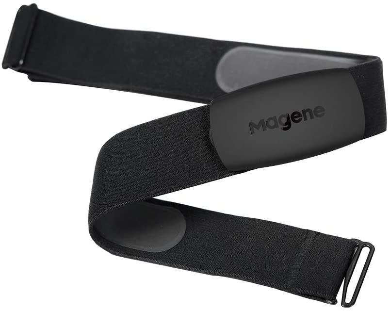 Нагрудний датчик пульсу Magene Bluetooth 4.0 та ANT+, пульсометр для Garmin | Polar | Bryton | Strava | Suunto | Lezyne | Apple Watch