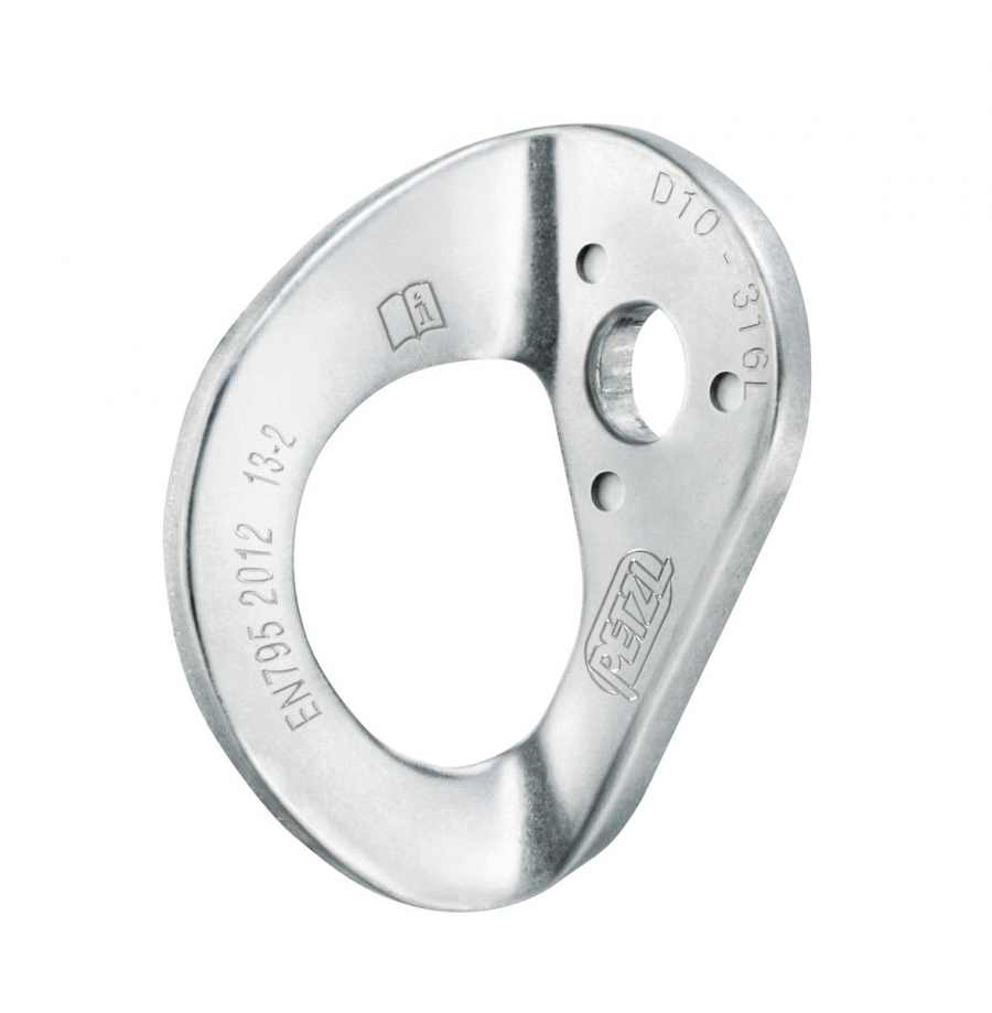 Шлямбурне вухо Petzl Coeur Stainless 10 Grey (1052-P36AS 10)