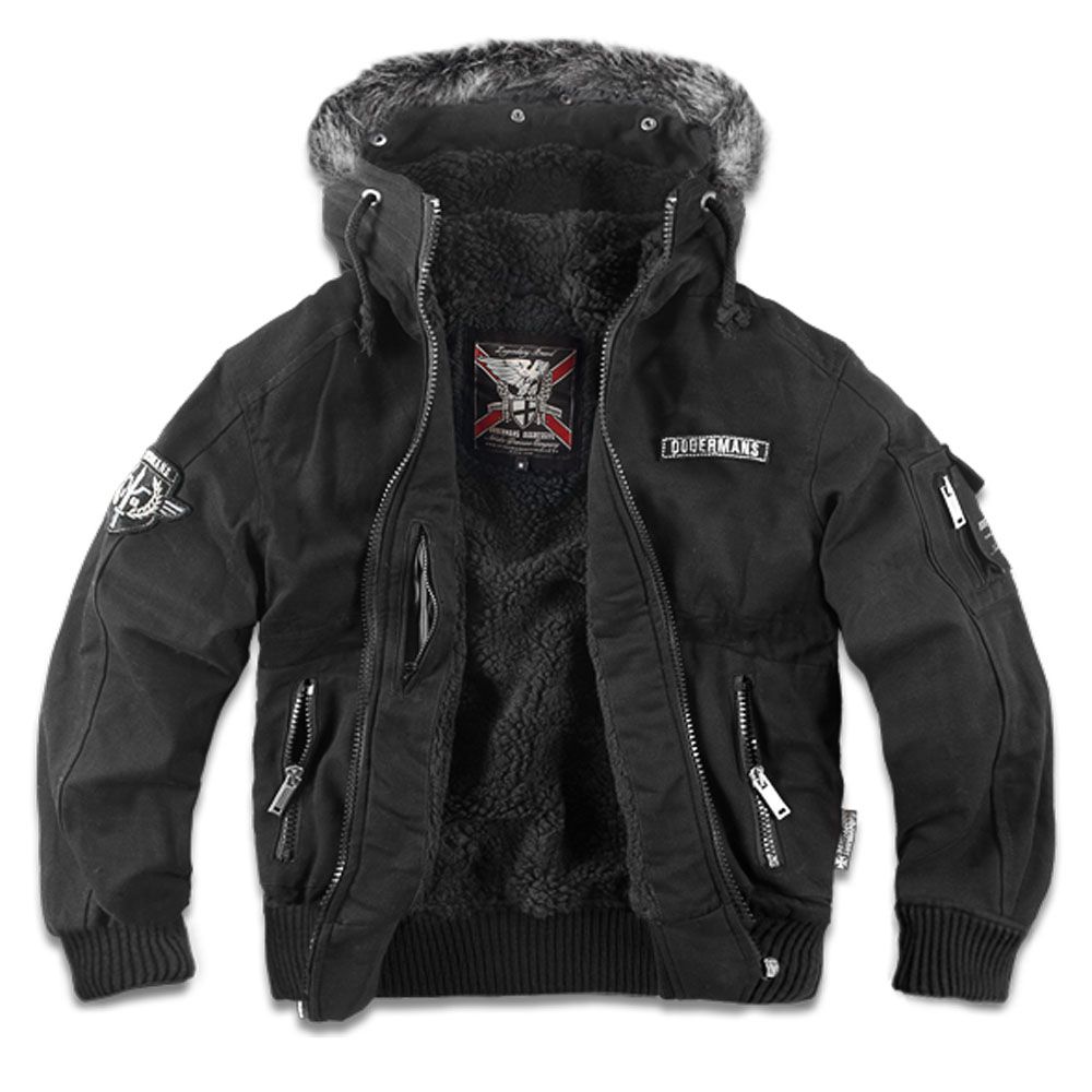 Куртка Dobermans Aggressive KU18BK M Чорна (KU18BK-M)