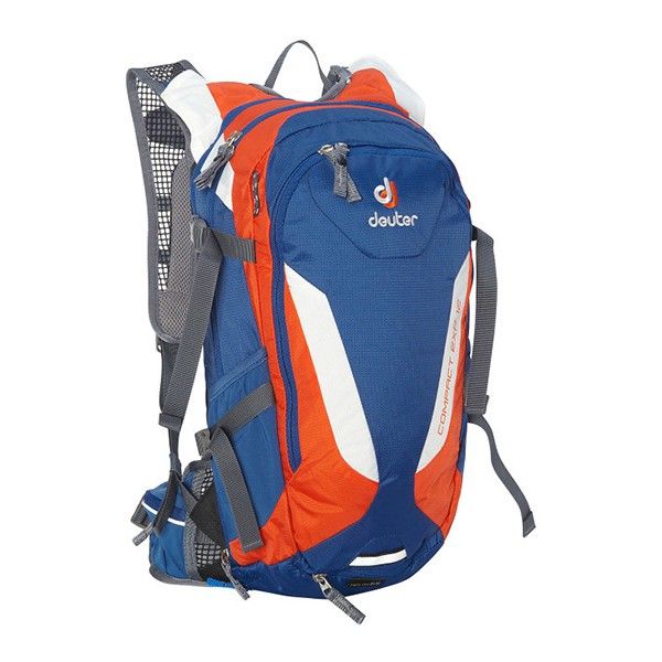 Рюкзак Deuter Compact EXP 12 Steel-Papaya (1052-3200215 3905)