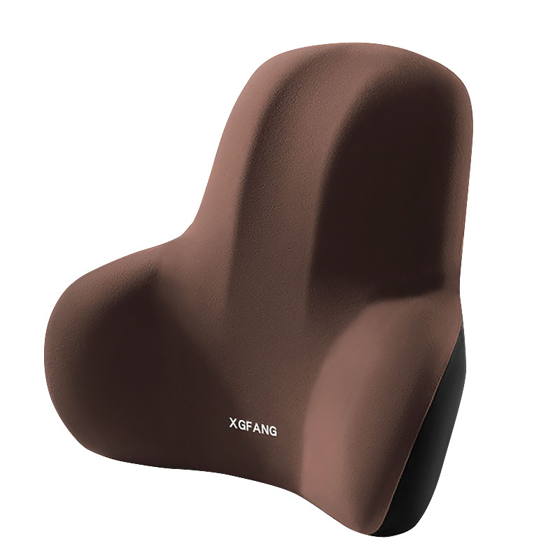Поясничная подушка на сиденье XGFANG Brown
