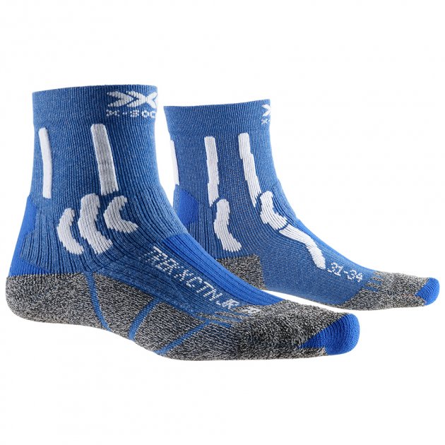 Шкарпетки X-Socks Trek X Cotton Junior 27-30 Синій (1068-XS-TS15S19J 27-30 A0)