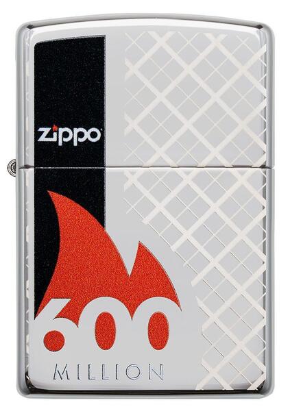 Колекційна запальничка Zippo 600th Million High Polish Chrome (49272)
