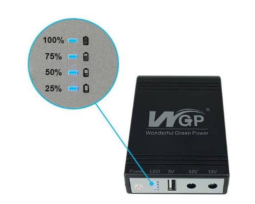 Источник бесперебойного питания XoKo WGP 8800mAh 5-12V XK-WGP-8800 Черный (2388202376)