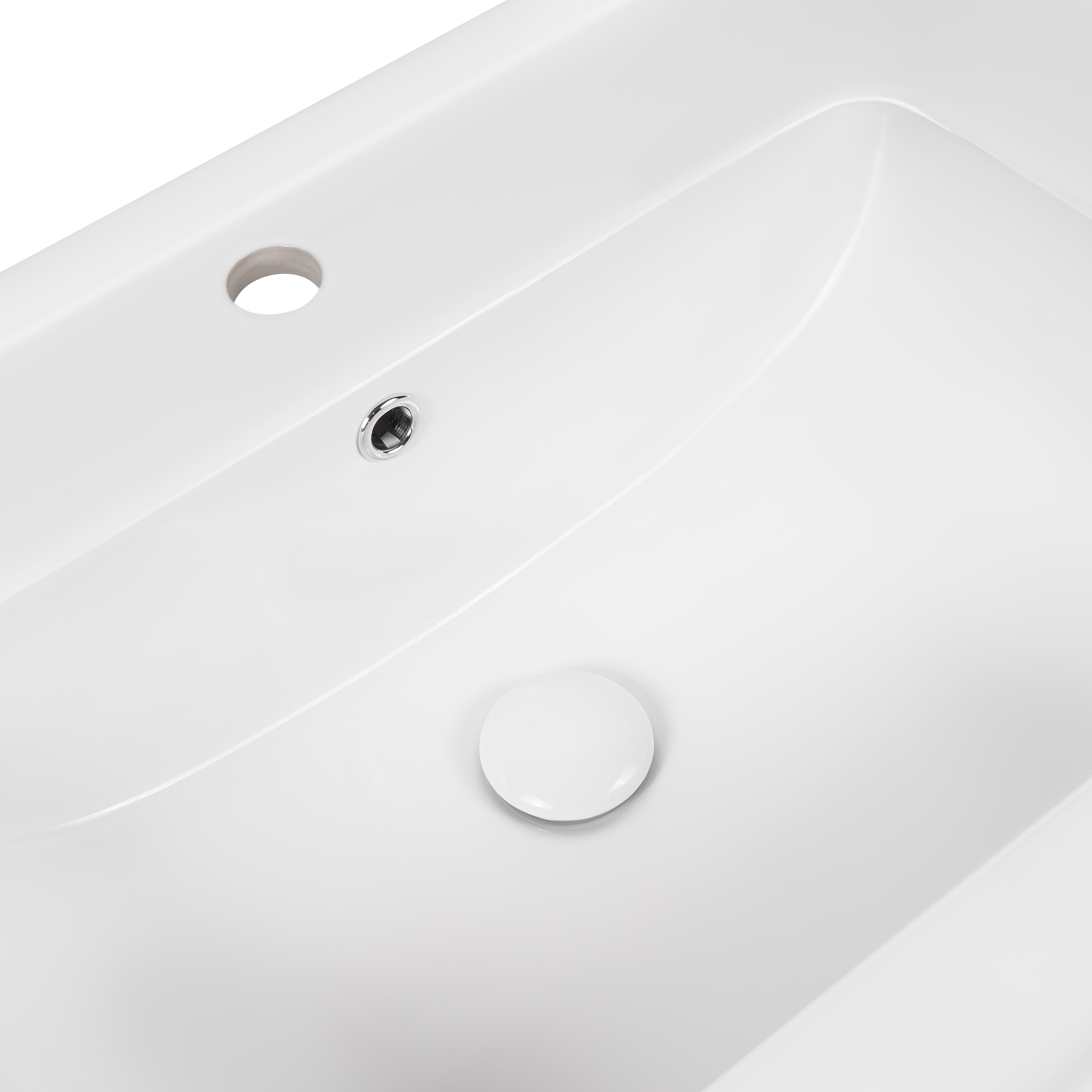 Умывальник (Раковина-Чаша) Qtap Albatross E49 С Донным Клапаном Qt01119080E49W White