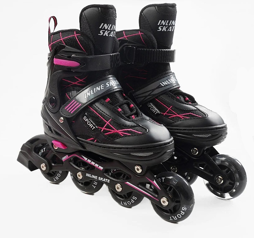 Роликовые коньки Best Roller 250-L PU 39-43 Черный (173876)