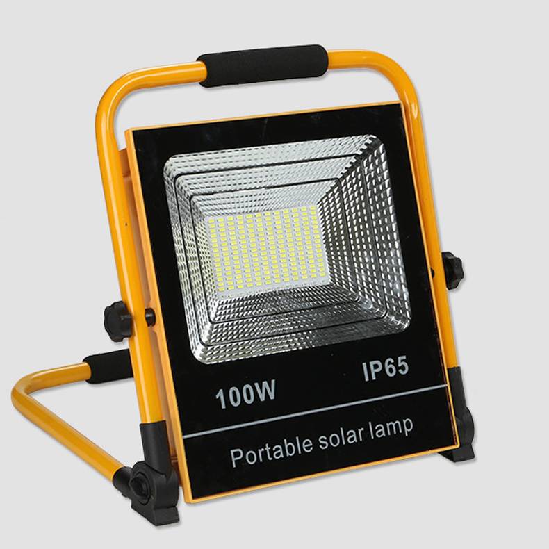 Світлодіодний LED прожектор на сонячній батареї Bailong BL-100 DL 98123