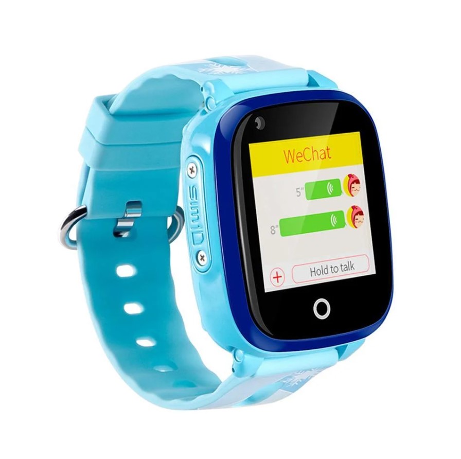 Детские Смарт Часы Baby Smart Watch Df33Z С Видеозвонком 4G Голубые