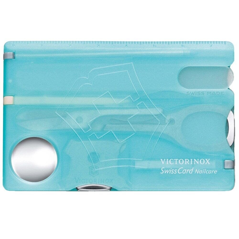 Ніж Victorinox SwissCard Nailcare Бірюзовий (1049-Vx07240.T21)