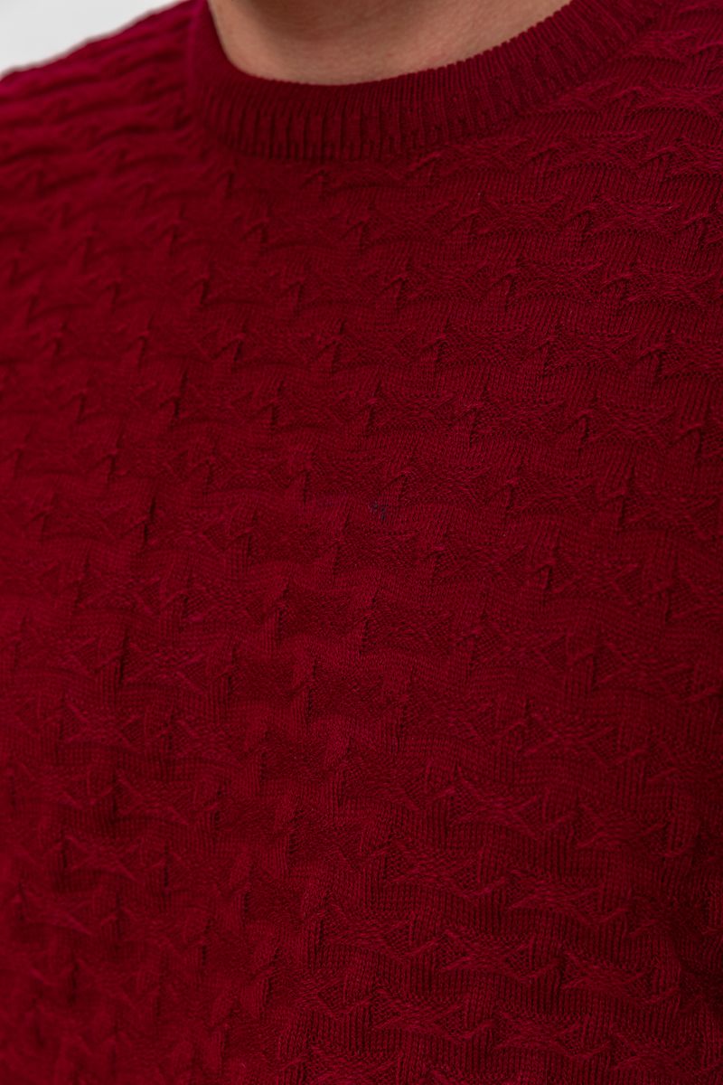 Свитер мужской AGER Бордовый 161R882 L (103793_794628)