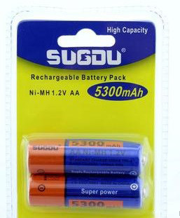 Аккумулятор SUGDU 5300mAh Ni-MH 1.2V АА