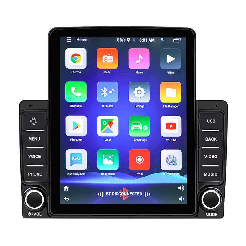 Магнитола HEVXM 9580A 2 DIN 9.5" IPS 2/32Gb WiFi Optima Android 4G GPS Android Cortex-A7 (9153-37428)