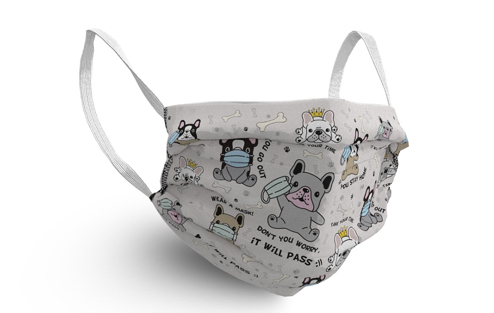 Маска для лица Geronimo frenchie 3034 One size Разноцветный (3800999007991)
