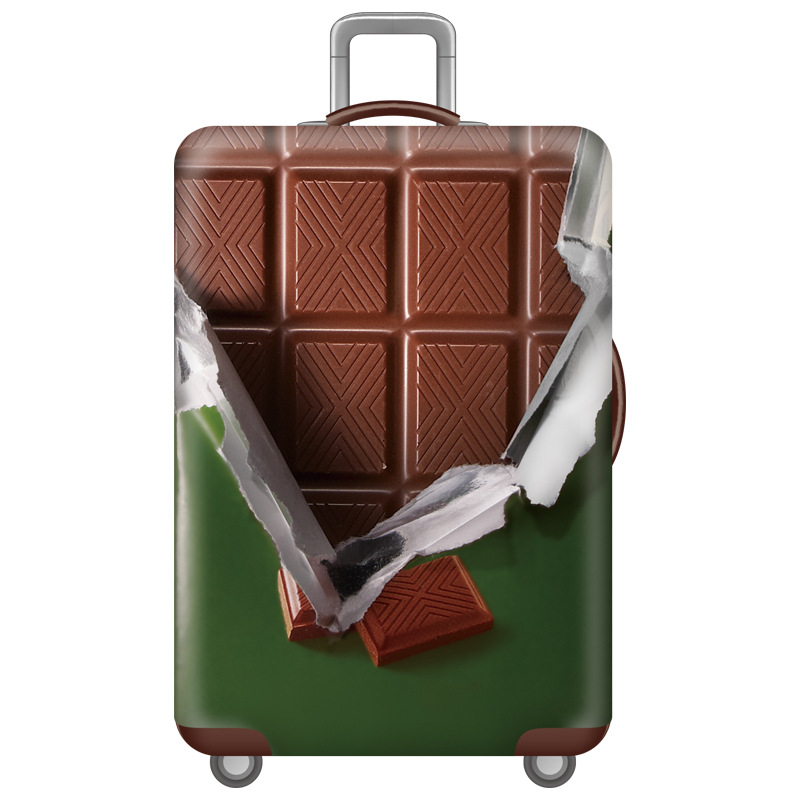 Чохол для валізки Turister модель Chocolate розмір M Різнокольоровий (TCh_116M)