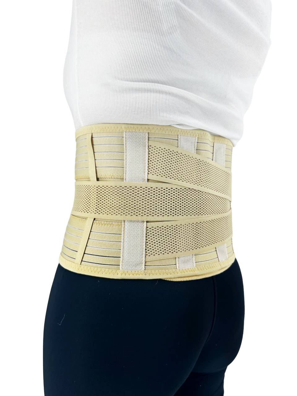 Бандаж на поясничный отдел позвоночника MED1 TJ-413 XXL Beige