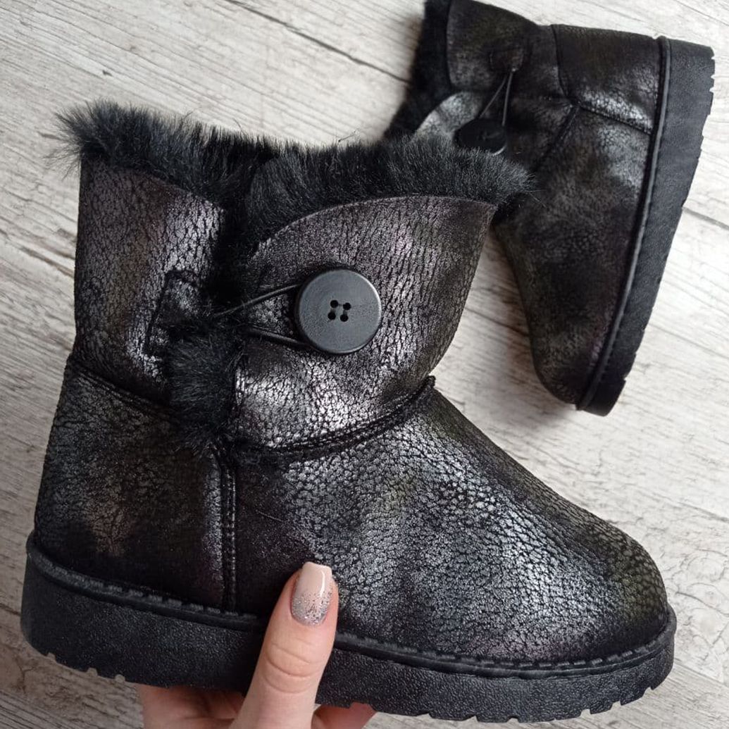 Уггі Violeta Wonex 205-34 BLACK 35 Чорний (205-34BK)