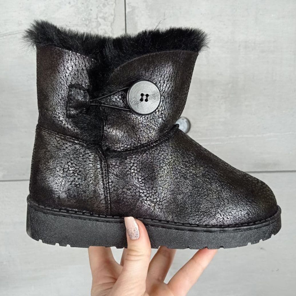 Уггі Violeta Wonex 205-34 BLACK 30 Чорний (205-34BK)