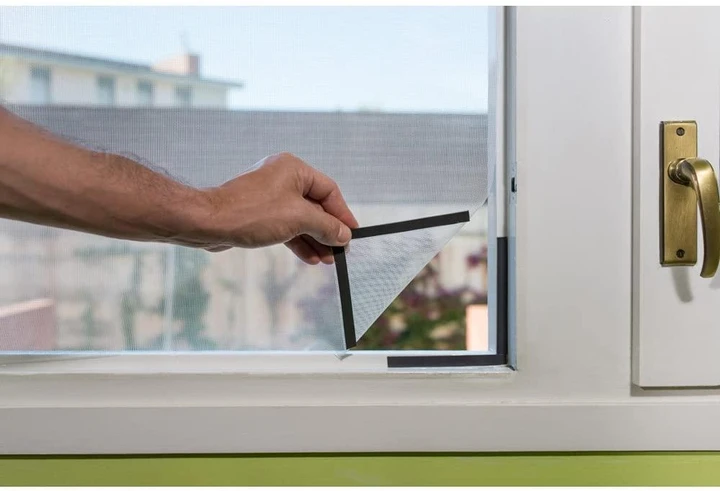Москитная сетка с магнитным креплением Clip-On Screentastic Pro 150х180см (16520-hbr)