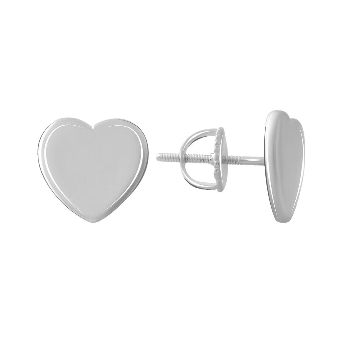 Срібні сережки SilverBreeze без каміння (2081494)