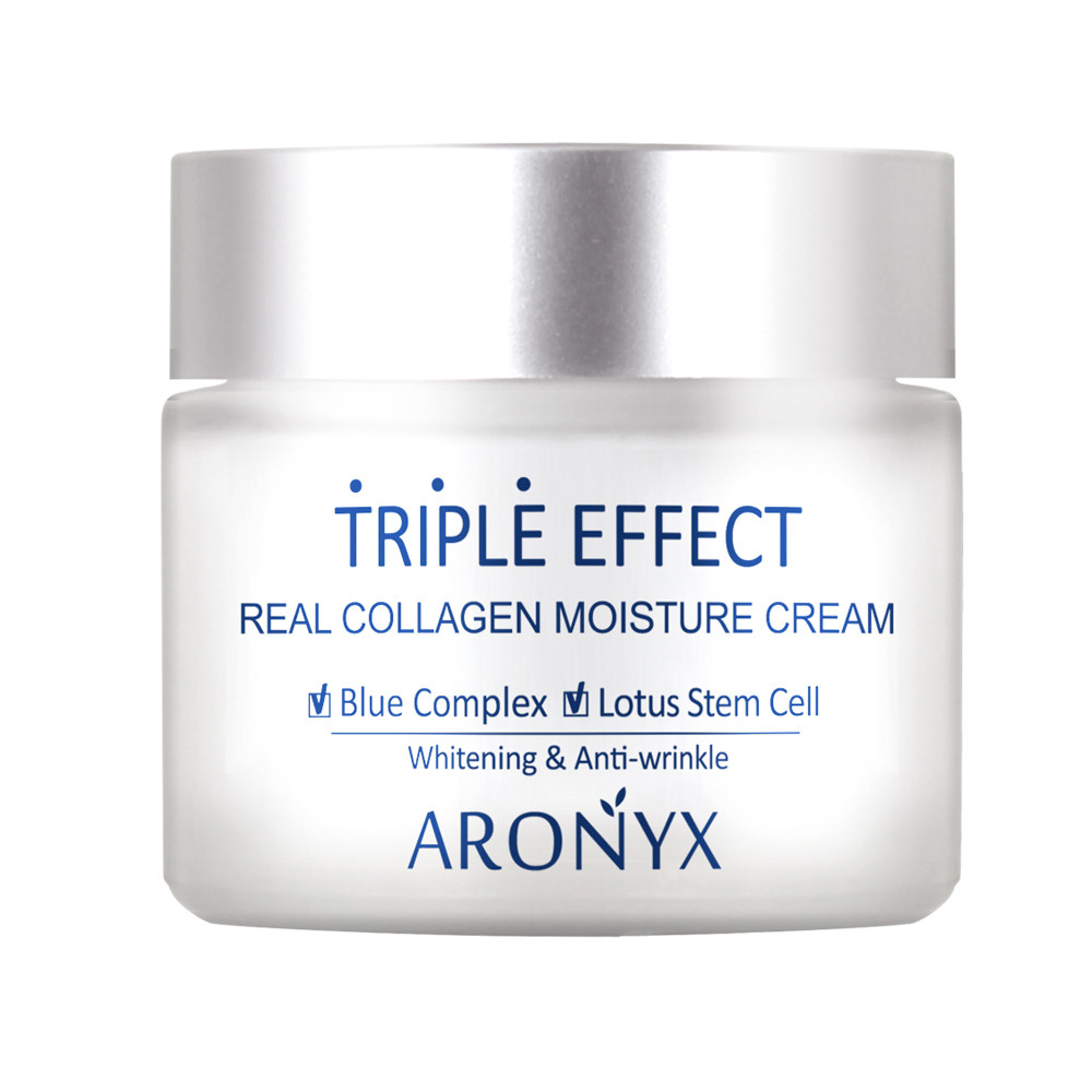 Антивіковий крем для обличчя з колагеном Medi Flower Aronyx Triple Effect Real Collagen Moisture Cream 50 мл (8809116503038)
