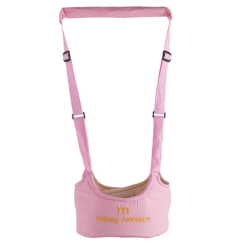 Детские вожжи-ходунки Walking Assistant Moby Baby Розовые (v-12069)