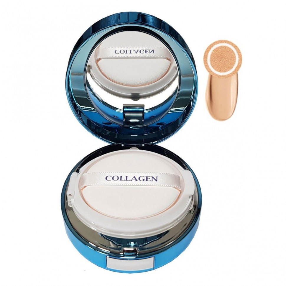 Зволожуючий кушон для обличчя з колагеном Enough Collagen Aqua Air Cushion 15 г №21 8809084080029