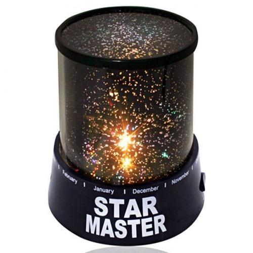 Star Master, Старий Майстер, проектор зоряного неба, в Чорному корпусі. Дитячий нічник 220V та ААА