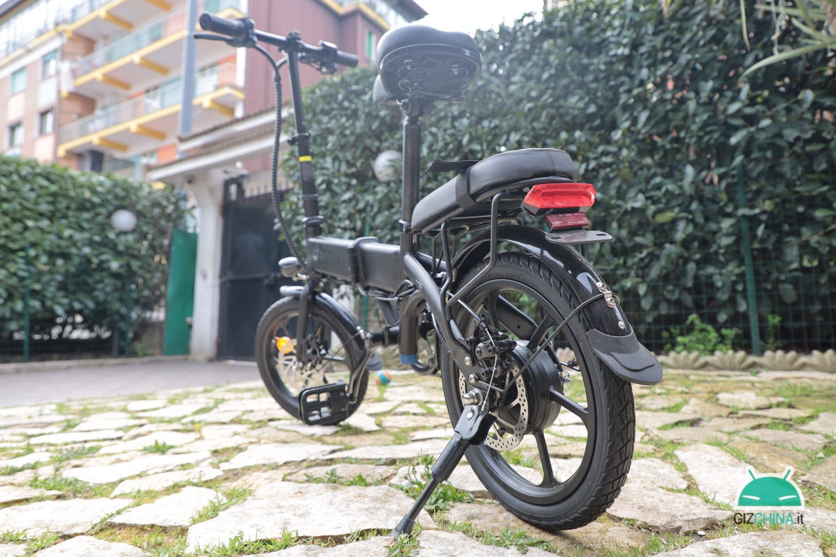 Электровелосипед DYU 16 A1F Alu 350 Вт 7.5 А/час 36 В Черный (A1F-350)