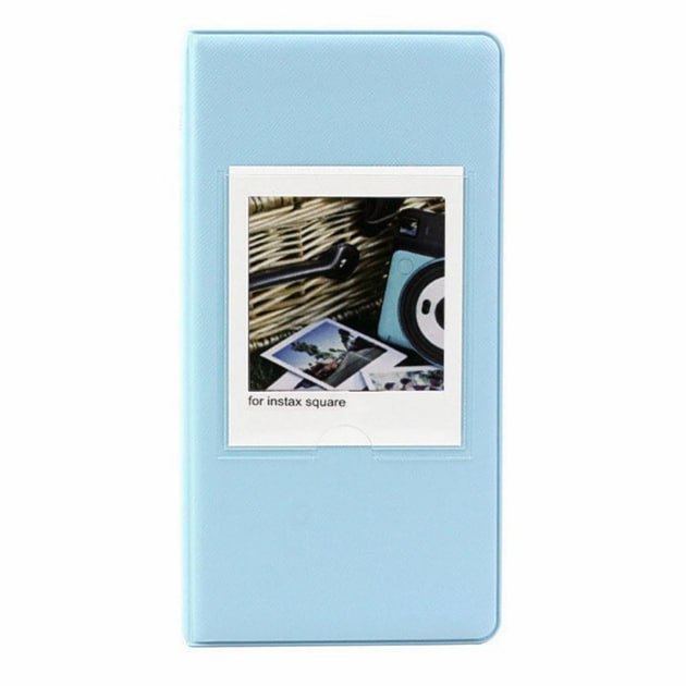 Фотоальбом для Fujifilm Instax Square SQ1/SQ6/SQ40/SQ20/SQ10/SP3/SQ Link на 64 фото Голубой