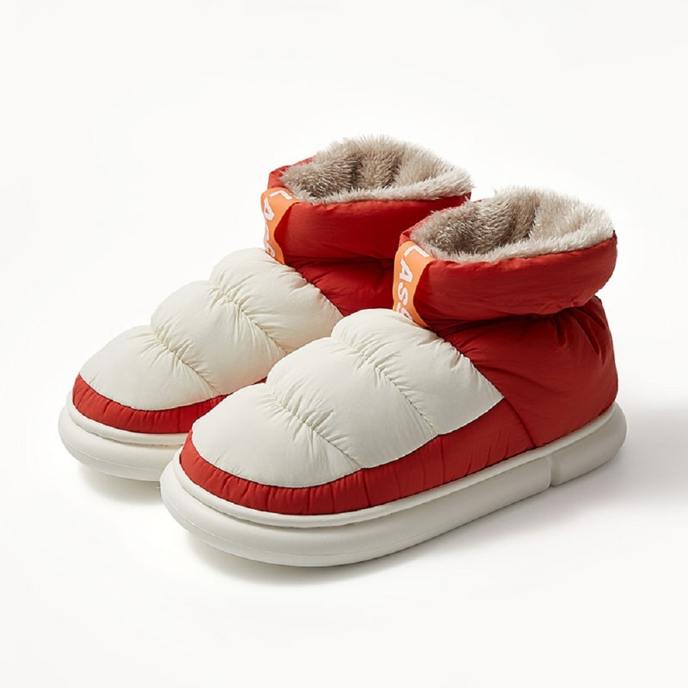 Женские ботинки SNOOPY GaLosha красно-белые 40-41 (26-26,5 см) (3969)