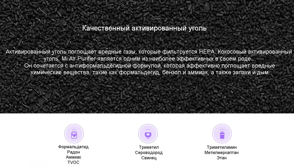 Фільтр для очищувача повітря Mi Air Purifier Filter Antibacterial Purple MCR-FLG (SCG4011TW)