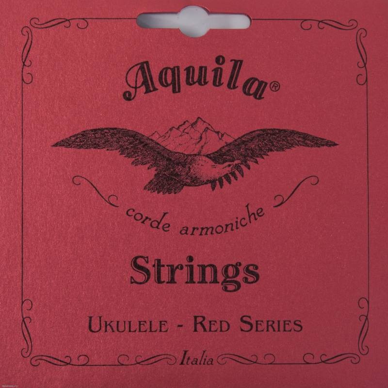 Струны для укулеле Aquila 86U Red Series Concert Low G Ukulele Strings