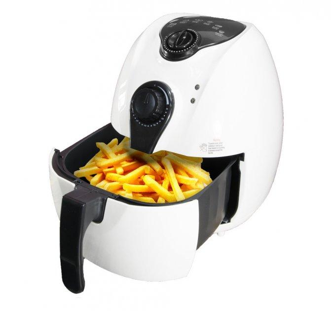 Электрическая фритюрница Domotec MS-3220 Air fryer 1300 вт (2033934176)