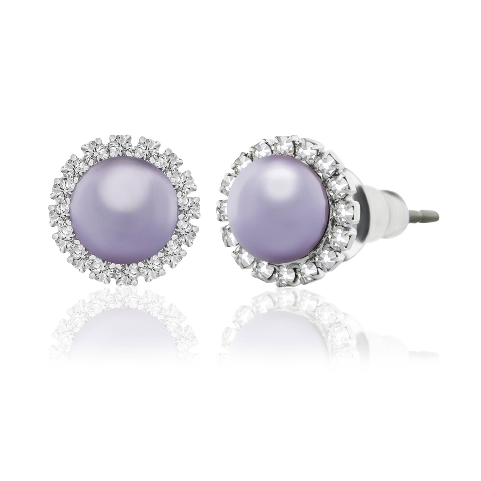 Сережки KOBI Amelia з перлами Swarovski 10 мм (7440-5197-03-32)
