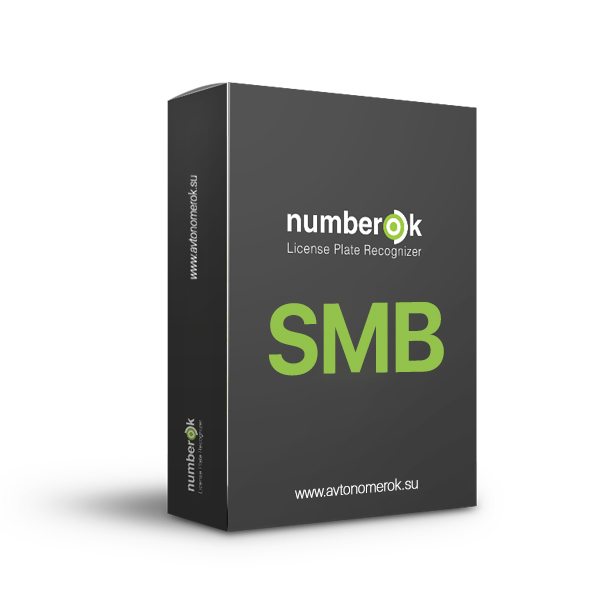 ПЗ для розпізнавання автономерів NumberOk SMB 2 каналу All UA для керування СКУД