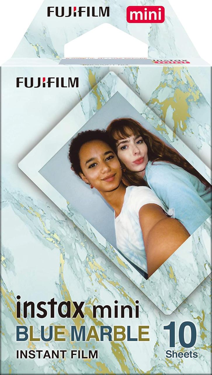 Фотобумага Fujifilm Instax Mini Blue Marble Film 8,6х5,4 см Голубовато-золотой 10 шт