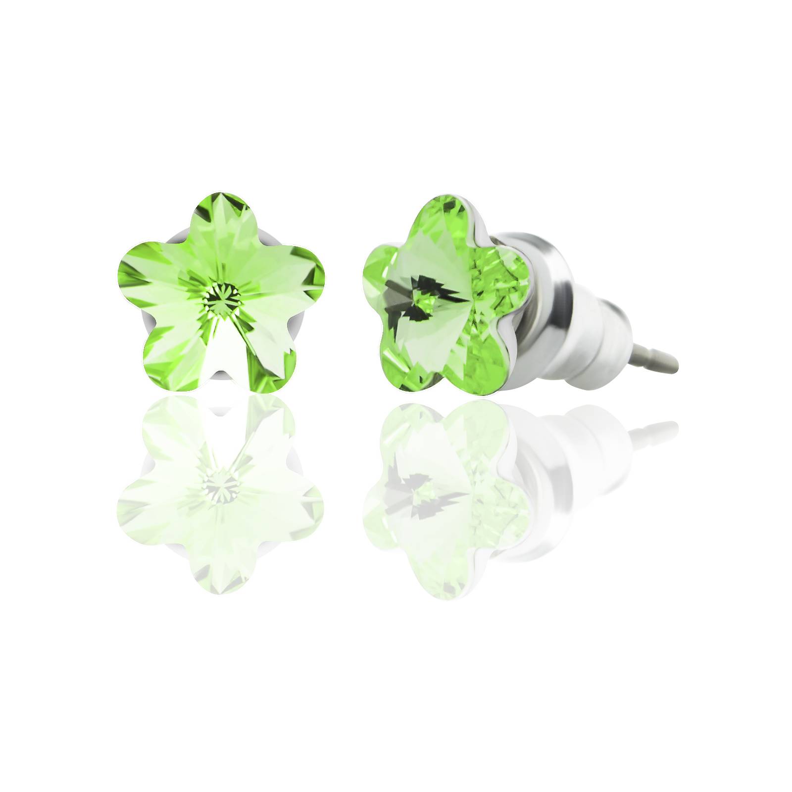 Сережки-гвоздики KOBI Kvit зі Swarovski 6 мм (7740-0990-09-32)