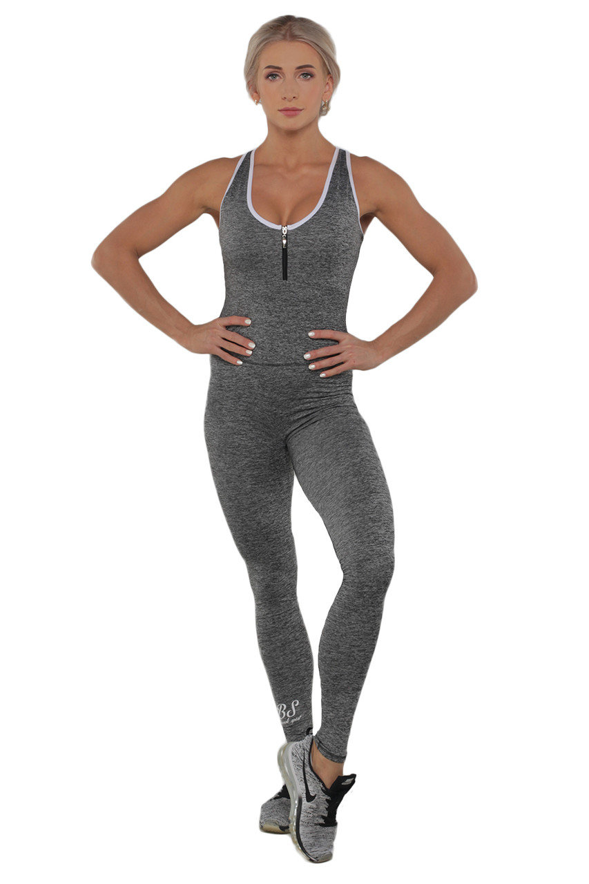 Комбінезон Berserk Sport Fit Angel Меланж/Білий L