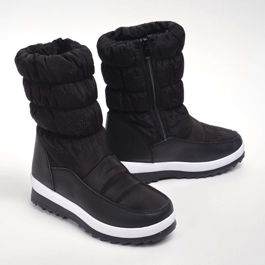 Дутыши женские 341921 р.37 (24) Fashion Черный