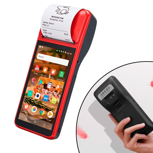 Термопринтер мобильный IPDA064 58мм, 5", Qua425, 1/8ГБ, Android, Wi-Fi, 4G
