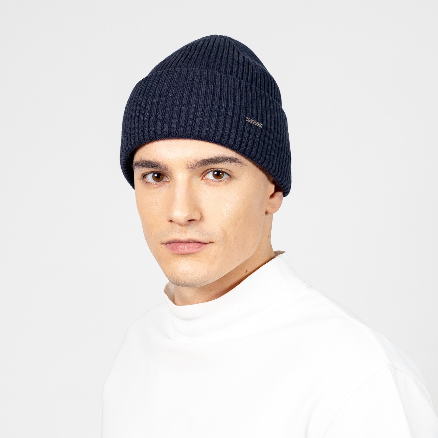 Шапка чоловіча LuckyLOOK One Size Синій Чарлі 614-758