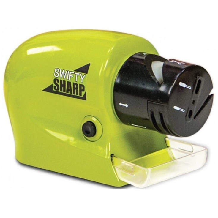 Точилка для ножей и ножниц электрическая Swifty Sharp WJ24 Green (do060-hbr)