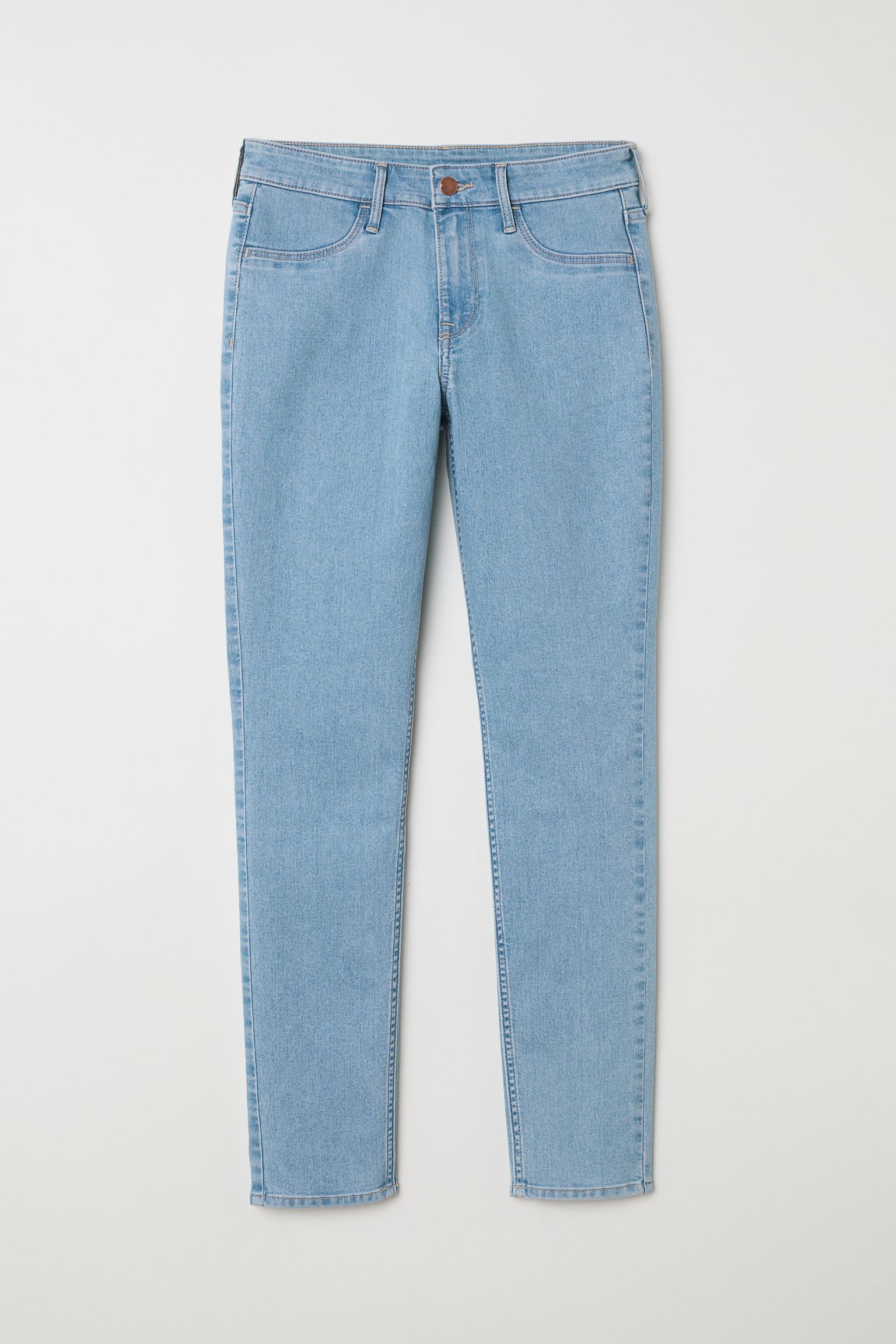 Джеггинсы женские H&M 3992564 W29 Светло-синий (2030000280827)