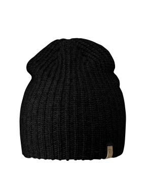 Шапка Fjallrawen Ovik Melange Beanie Black Fjallraven (77261BC)