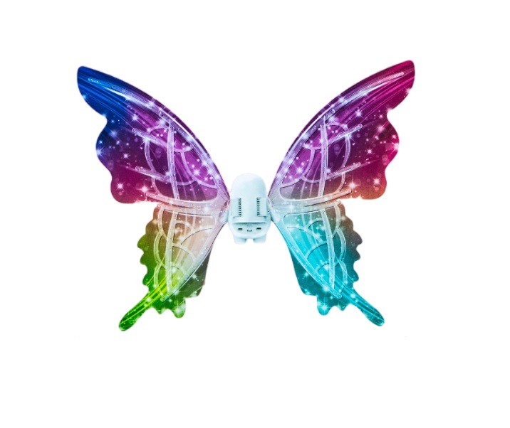 Детские крылья феи Butterfly Wings 81х52 см Разноцветный (1093900230)