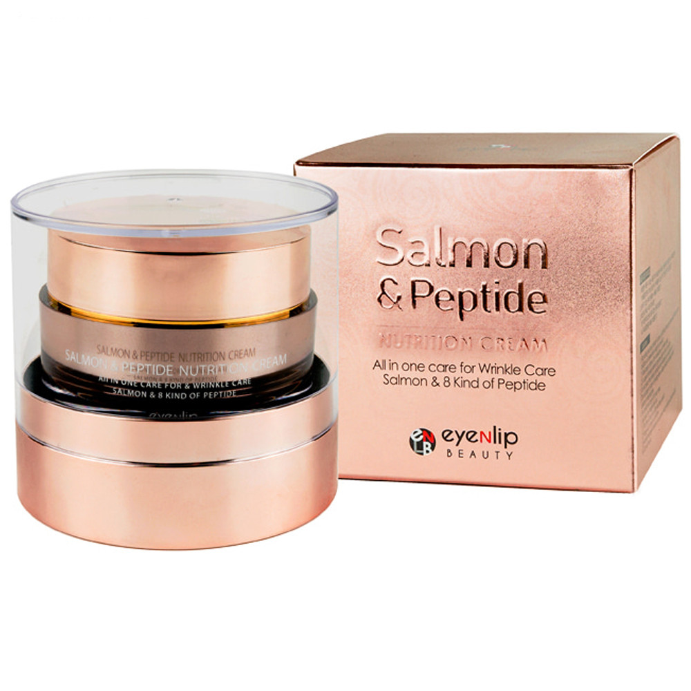 Крем для обличчя з пептидами і лососем Eyenlip Salmon Peptide Nutrition Cream 50 г (8809555250098)