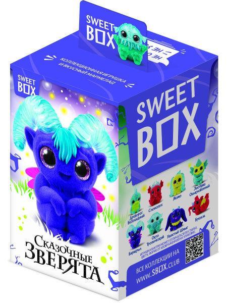 Sweet Box КАЗКОВІ ЗВІТКИ Мармелад з іграшкою в коробочці