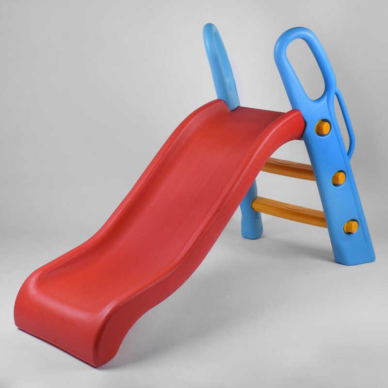 Пластиковая детская горка Pilsan "Bingo slide" красная с синим 06-191